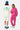 Sweat à capuche et jogging Paradis Rose, mannequin femme de face, avec sweat écru à inscription Eleven Paris vu de dos