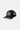 Casquette trucker Evander Little Noir, broderie fleur de lys blanche sur fond noir, visière usée New York