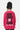 T-shirt Famour Rose vu de dos sur enfant, inscription noire MORE AMOUR POR FAVOR et quatre petits cœurs
