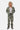 Sweat zippé à capuche Fantome Camouflage porté par un garçon blond, débardeur blanc et jogging camouflage assorti