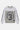 Sweat col rond Fatal Gris Chiné à plat, vue de face, bloc de gris, chiffre 3 et inscription ELEVENPARIS NO SNITCH