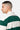 T-shirt polo rayé Feva Vert vu de profil sur un homme, inscription noire No Snitch Win Again sous le col