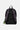Sac à dos Jalley Bandana Noir vu de dos, bretelles noires et motif bandana, cordon vert sur le côté