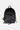 Sac à dos Jalley Bandana Noir ouvert, doublure noire, patch cœur brodé et cordons vert, gris et jaune