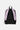 Sac à dos Jalley Bandana Rose vu de dos, bretelles noires matelassées et motif bandana lilas