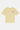 T-shirt Jais Jaune à plat de face, petit cœur rose Eleven Paris sur la poitrine côté gauche
