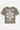 T-shirt Jamaica Kaki à plat de dos, grande fleur souriante beige et inscription Elevenparis, Melrose Avenue