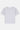 T-shirt Jerusalema Gris Chiné à plat, vue de dos, col rond, coupe ample sans motif