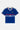 Maillot Jfrance Bleu en maille ajourée à plat, de face, bandes tricolores, numéro 10 et écusson coq brodé