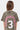 Robe Jonquille Kaki à motif paisley noir vue de dos en gros plan, numéro 3 blanc et inscription rose Eleven Paris No Snitch