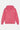 Sweat zippé à capuche Josalyne Rose à plat, vue de face, surpiqûres blanches, marguerites brodées et inscription Elevenparis