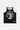 Débardeur de basket Junior Noir vu de face à plat, Elevenparis No Snitch vert, numéro 3 rose, bordures roses, fond blanc