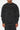 Sweat col rond Furious Noir Délavé porté de face, lettrage ELVNPRS brodé en relief sur la poitrine, effet délavé