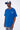 T-shirt Lys Bleu délavé porté par un mannequin homme avec casquette, vue de trois quarts face, inscription blanche