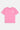 T-shirt Lys Rose délavé à plat, vue de face avec inscription Maison Elevenparis factory blanche sur la poitrine