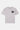 T-shirt Parma Gris délavé à plat, vue de face, coeur noir souriant sur la poitrine, col rond