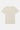 T-shirt Pasly Écru de dos à plat, dos uni sans motif, col rond, fond blanc studio