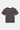 T-shirt Passau Gris Délavé de face à plat, petit emblème fleur de lys sur la poitrine et New York sur la manche