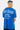 T-shirt Peams Bleu délavé porté par un mannequin homme de dos, inscription Heart Director Dreams Designer et Elevenparis