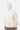 Sweat à capuche zippé Pyroma Écru porté par un mannequin femme, capuche zippée sur le visage, smiley vert et rose