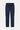 Pantalon cargo Suede Denim Bleu Foncé vu de dos à plat, poches à rabat et petit coeur brodé