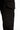 Suede blk noir en gros plan sur la poche cargo latérale, inscription ELEVENPARIS brodée ton sur ton