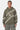Sweat à capuche Tamara Kaki tie-dye porté de face par une mannequin femme, inscription ELVNPRS Elevenparis