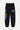 Jogging Terah Noir à plat, de face, inscription Eleven Paris blanche sur la cuisse et lettrage ELVN multicolore sur la jambe