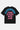 T-shirt Terry Noir à plat, de dos, ELEVENPARIS bleu et From Eleven with Love en rose