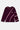 T-shirt manches longues Thailande Violet à plat, de face, rayures tie-dye roses, broderie pyramide sur la poitrine