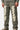 Jogging Tiki Laurier, zoom de face sur les lettres Made of Dreams crème le long des jambes