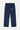 Pantalon de survêtement Tunis Bleu Marine de face à plat, bandes noires et liserés bleu clair, inscription Eleven