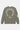 T-shirt manches longues Twist Kaki vu de dos à plat, smiley No Snitch, lettres gothiques Eleven Paris et triangle