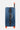 Valise Fugers Bleu Marine M de profil, coque bleu foncé, poignée latérale argentée, deux cadenas TSA, roulettes orange