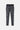 Legging de sport Jet Bandana Noir à plat de face, motif bandana cachemire blanc sur noir, liserés blancs