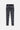 Legging de sport Jet Bandana Noir à plat vu de dos, motif bandana cachemire blanc, liseré blanc et ceinture noire