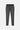 Legging de sport Jet Bandana Kaki à plat de face, motif bandana cachemire noir sur fond gris vert, ceinture noire