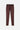 Legging de sport Jet Léopard à plat de face, imprimé léopard brun et orange, ceinture marron foncé