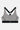 Brassière de sport Judoka Zèbre à plat de face, imprimé zèbre, bretelles noires croisées et coeur sur la bande