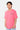 T-shirt Jam Rose porté de face par un mannequin homme, inscription Eleven noire sur la poitrine, jean clair