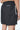 Maillot de bain Nibby Noir vu de dos, inscription elevenparis blanche à la ceinture et poche zippée blanche