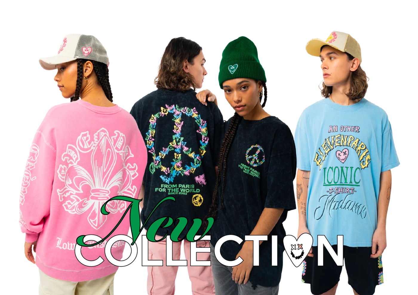 Eleven Paris - Men's Life Is A Joke Heart Balloon T-Shirt main image 1
