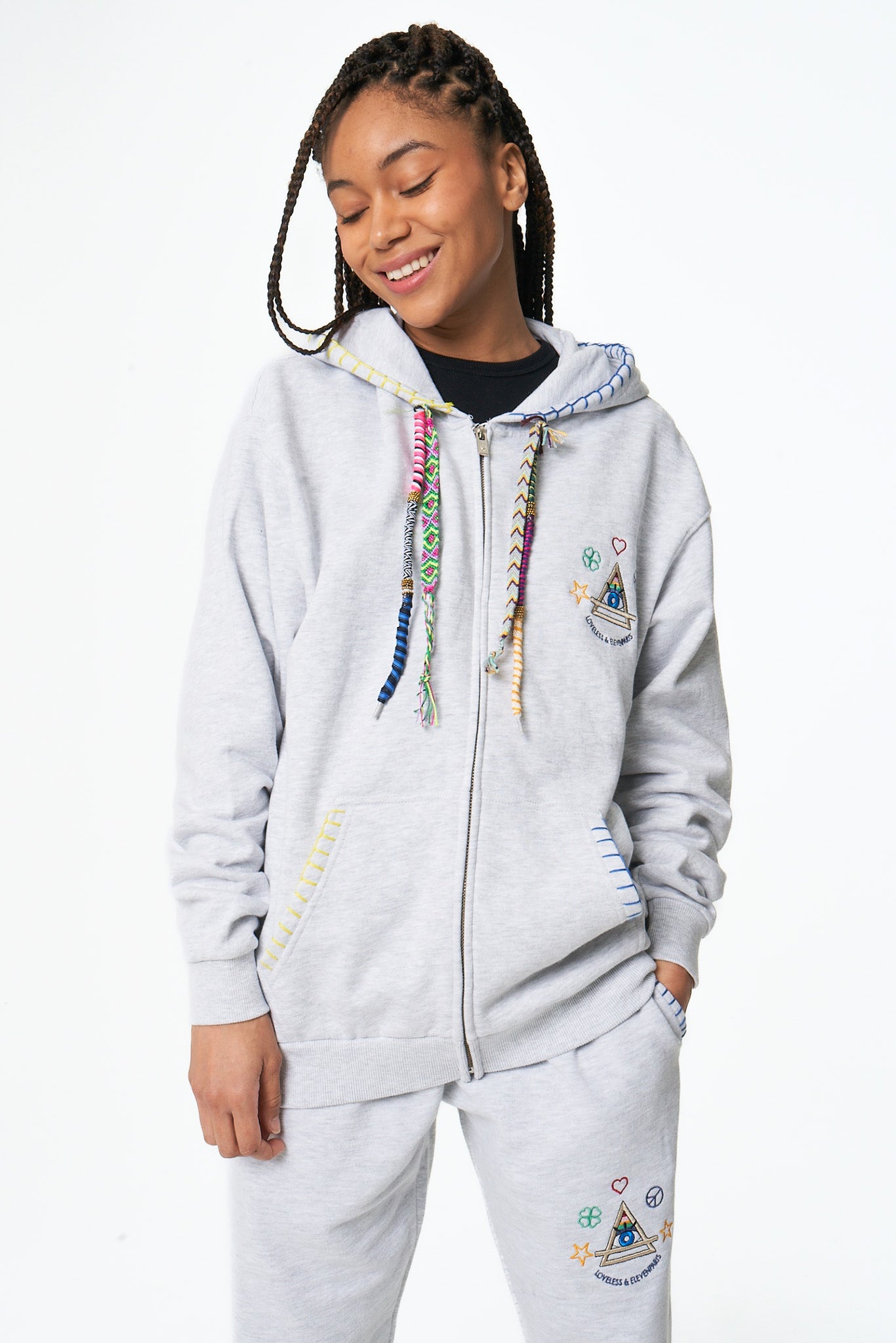 Moon Gris chiné – Elevenparis - Main Image