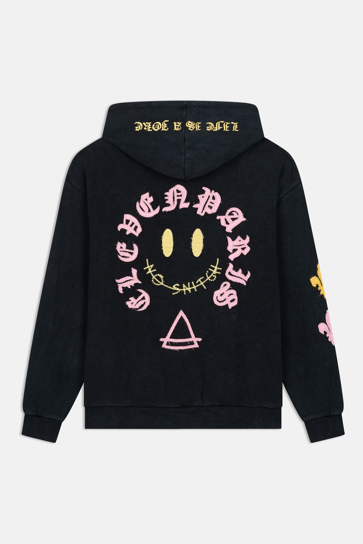 eleven paris Poncho Noir délavé